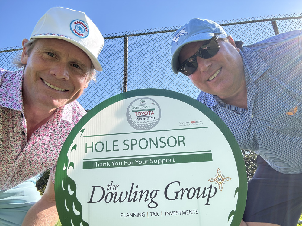 Sean and Carl at the GCoC Golf Outing